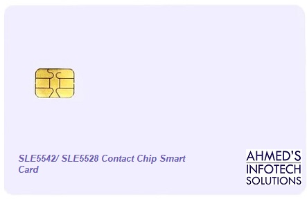 SLE5542 SLE5528 Contact Chip Smart Card
