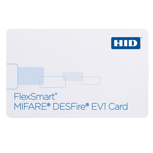 A image of mifare desfire ev1 card