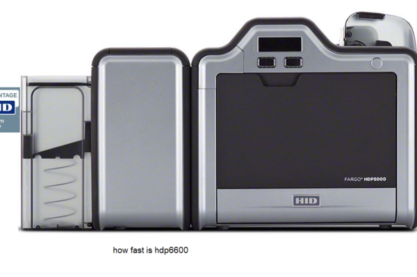 A image of Fargo hdp6600 printer for fast printing of id cards.