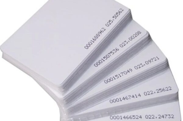 A image set of RFID cards