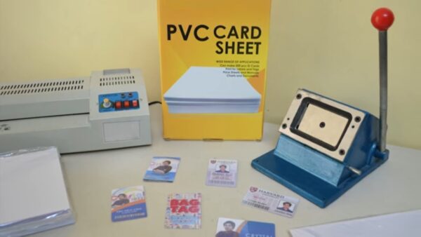 The image of pvc id card printers and cards