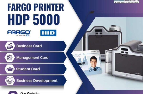 A FARGO printer HDP5000