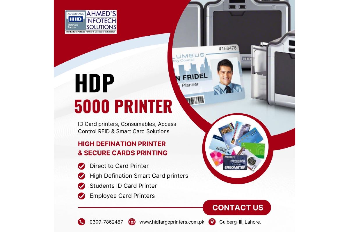 An image of FARGO HDP 5000 Printer