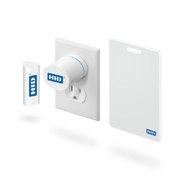 An image of HID Bluetooth Low Energy Beacons and Gateways.