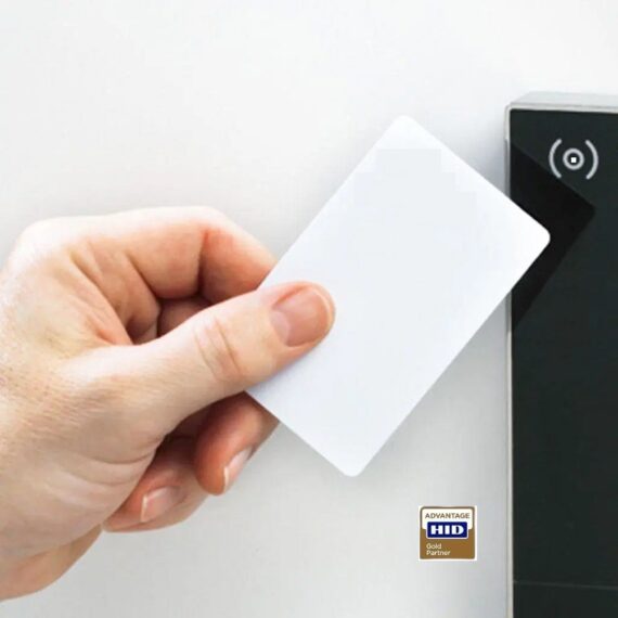 An image RFID card with card reader