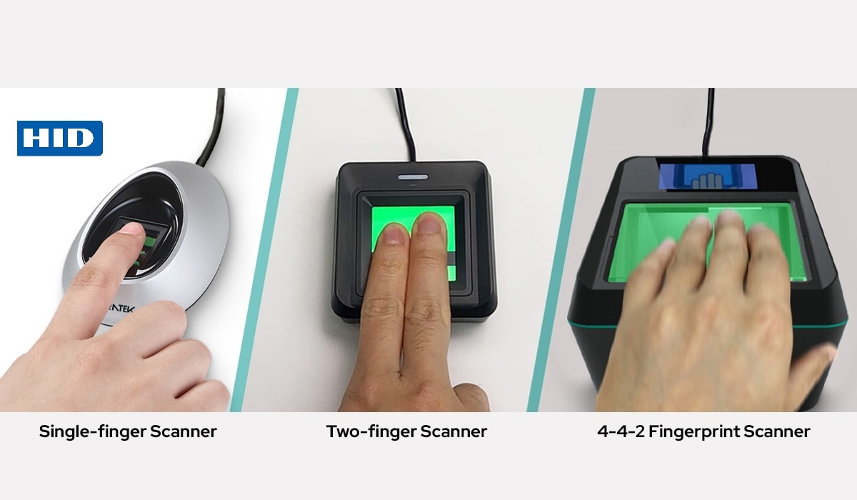 What are the different types of fingerprint devices?