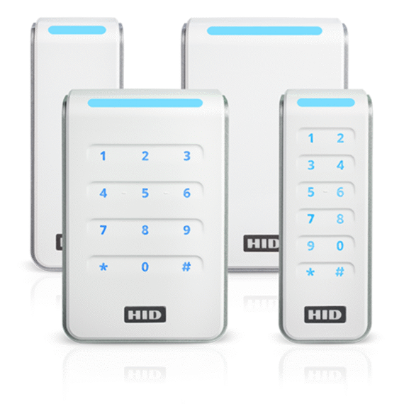 HID Signo Readers in White
